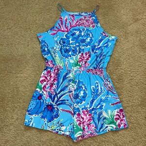 🩵🩷NWOT Boutique Colorful Romper🩷🩵